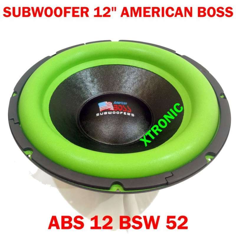 Subwoofer american boss hotsell 12