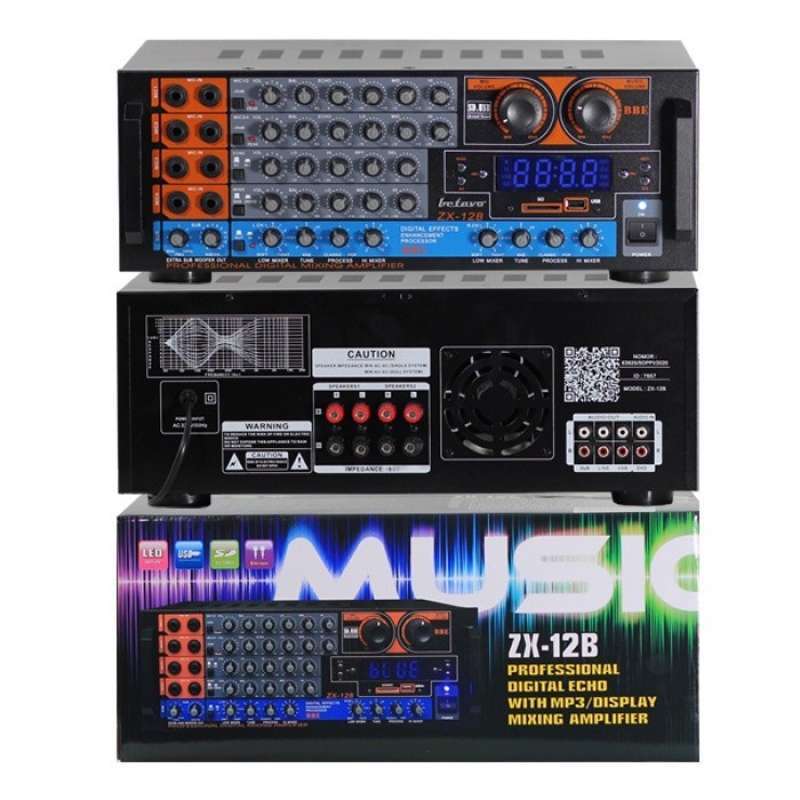 Jual 100% Produk Ori Power Mixer Ampli Amplifier Karaoke Betavo Zx 12 /  Zx12 Bluetooth USB Di Seller Ruang Elektrik - Sonokwijenan, Kota Surabaya |  Blibli