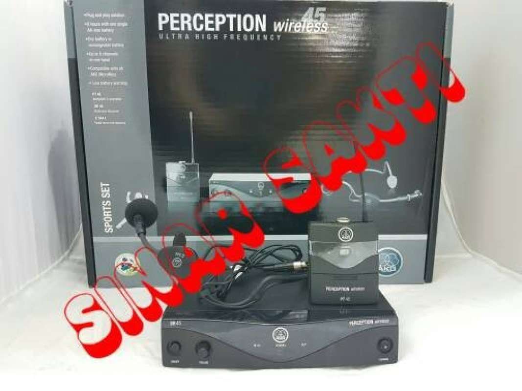 Akg wms45 top pro sports headset