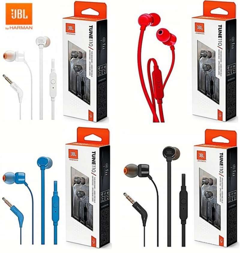 Harga headset jbl t110 discount original