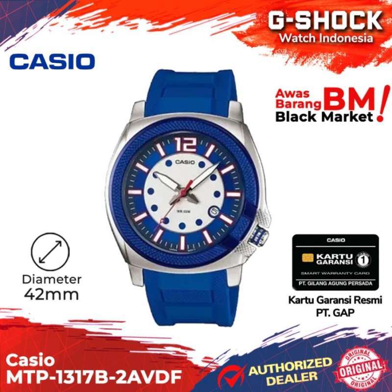 Jual Casio General MTP 1317B 2AVDF MTP 1317B MTP 1317 MTP1317B MTP