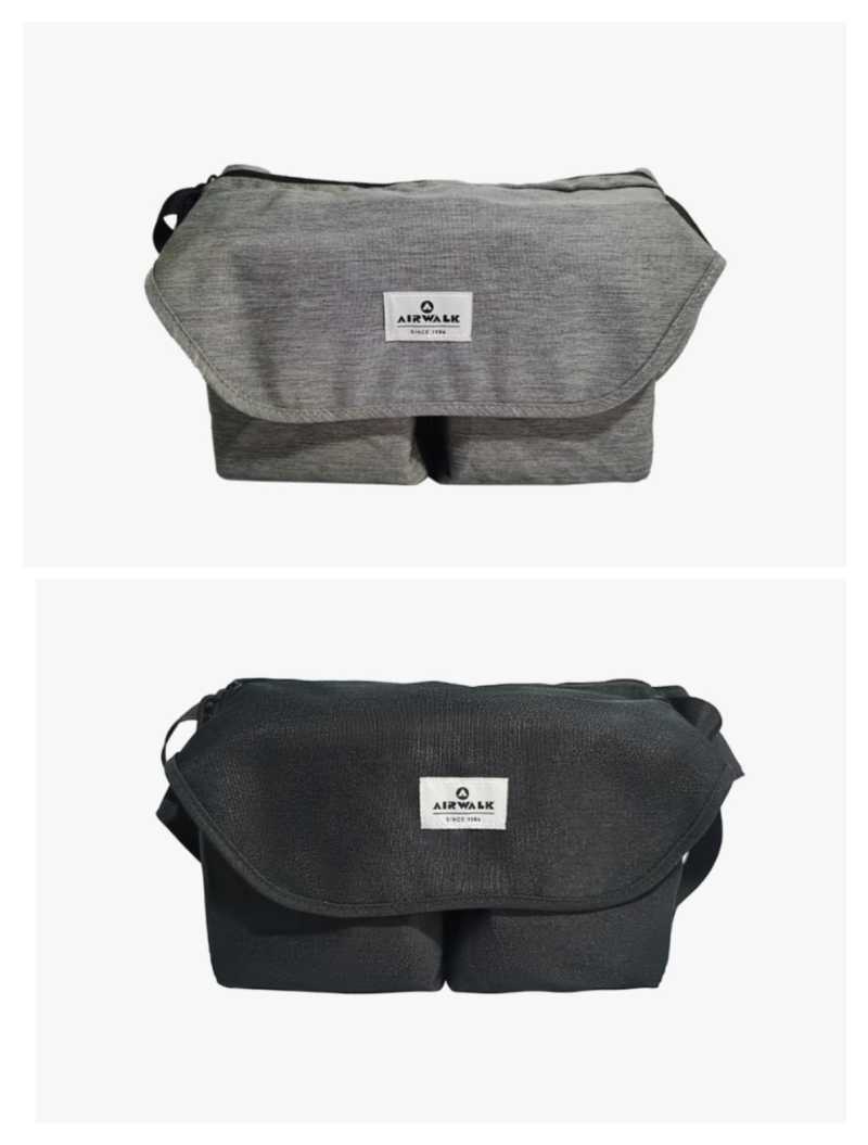 Jual Airwalk Unisex Toda Sling Bag. Tas Selempang Unisex Grey