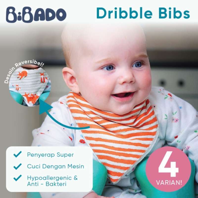 Jual Bibado Double Dribble Bib Pink di Seller Supermart Market