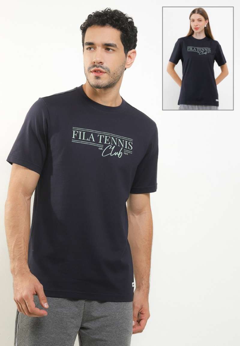 Promo Fila Tennis Club T shirt Unisex Afano Navy Diskon 50 Di Seller Fila Indonesia Official Store Cileunyi Wetan Kab. Bandung Blibli