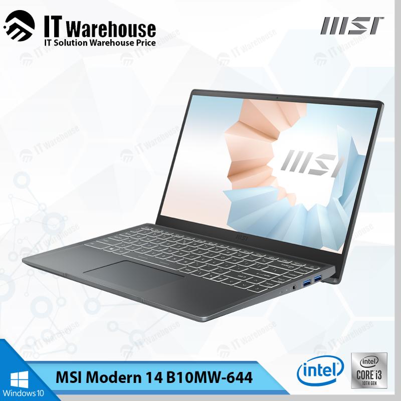 Jual Msi Modern 14 B10mw-644 Notebook I3-10110u/ 256gb Ssd