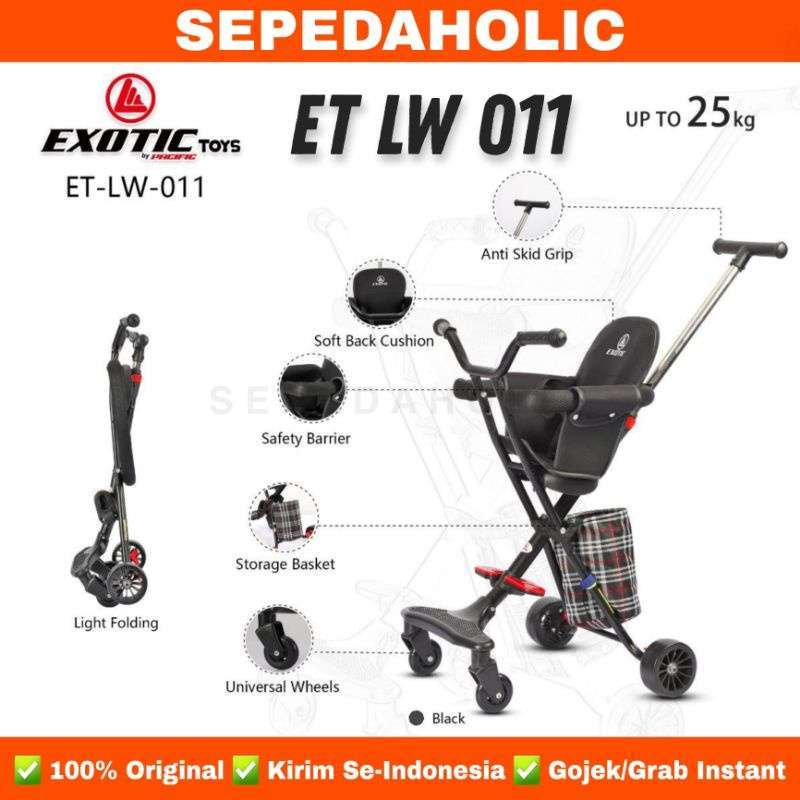 Magic Baby Stroller EXOTIC ET LW 011 Micro Trike Dorong Anak Bayi