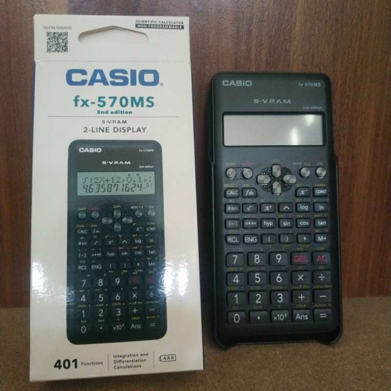 Kalkulator casio fx 2025 570ms