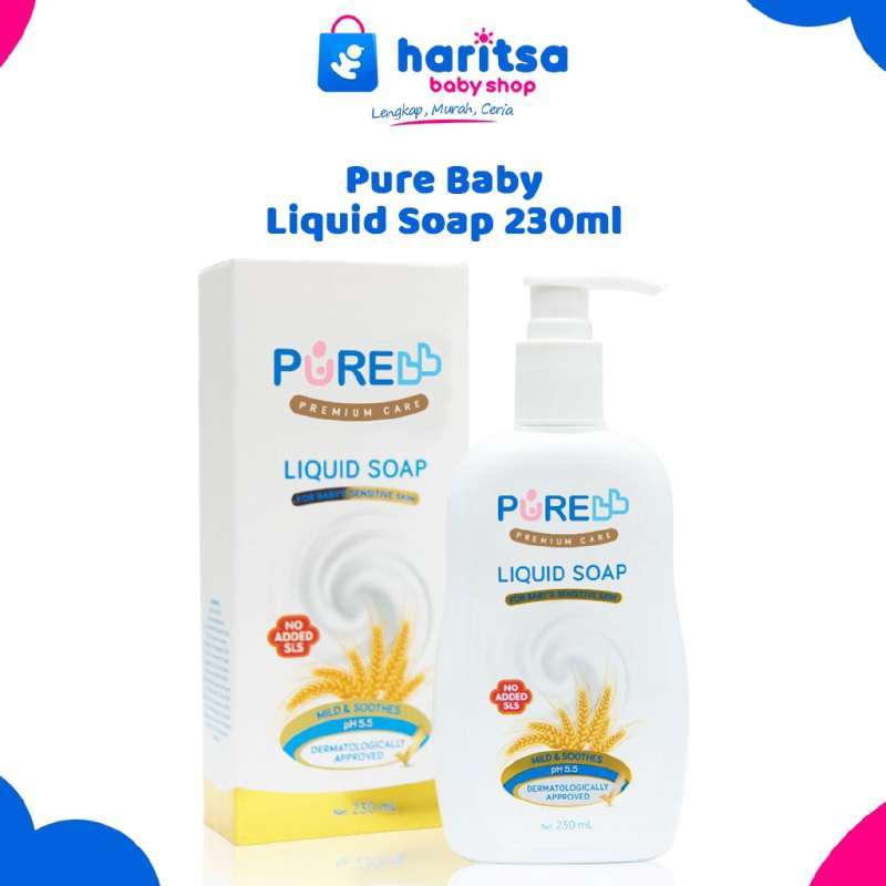 Pure baby on sale liquid soap