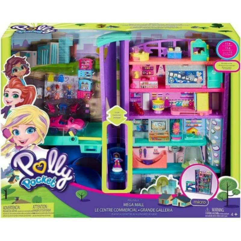 Jual Polly Pocket Mega Mall With Lift Mainan Koleksi Anak Di Seller Andalas Store Meruya Selatan udik Kota Jakarta Barat Blibli