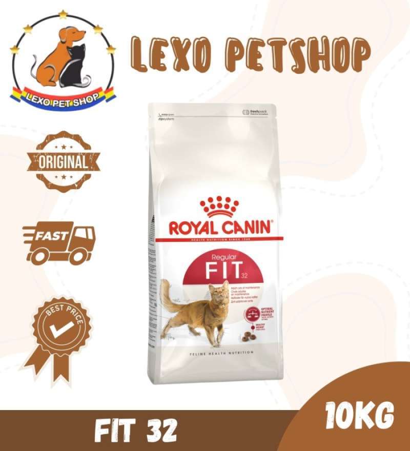 Promo Royal Canin Fit 32 10kg Makanan Kucing Cat Food Diskon 23 Di Seller Sumber Raharja Petojo Utara Kota Jakarta Pusat Blibli