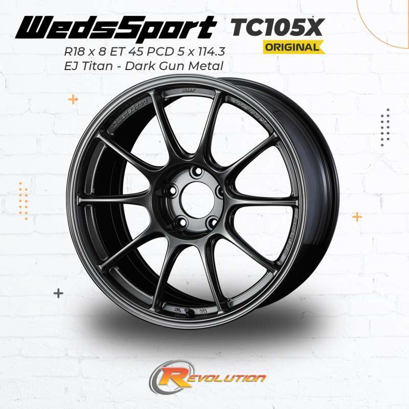 WedsSport RN-55M 18x8.5 45 100 アルミ ホイール 美品 バリ溝】WEDS ウェッズスポーツ RN-55M 18in 8J 8.5J +45