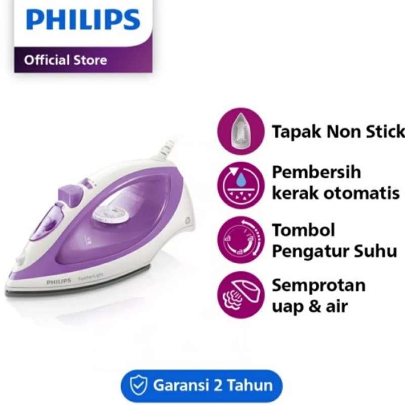 Promo Philips Gc1418 Setrika Uap Gc 1418 Steam Iron Strika