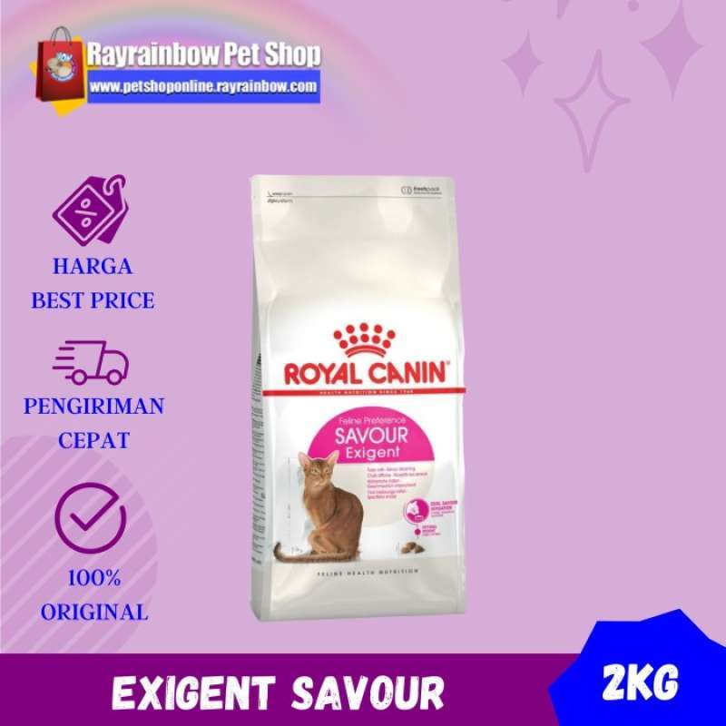 Promo Royal Canin Exigent Savour Sensation 2Kg Makanan Kucing
