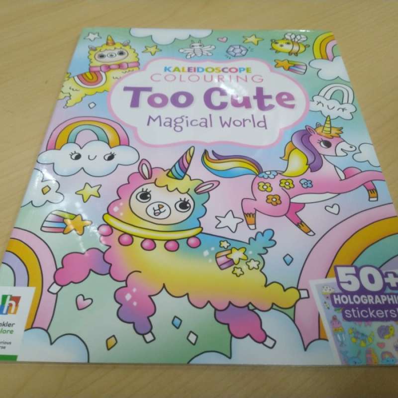 Promo Buku Anak Import Kaleidoscope Stc Col: Too Cute Magical World Diskon  23% di Seller Roxie Store - Kebon Kacang, Kota Jakarta Pusat