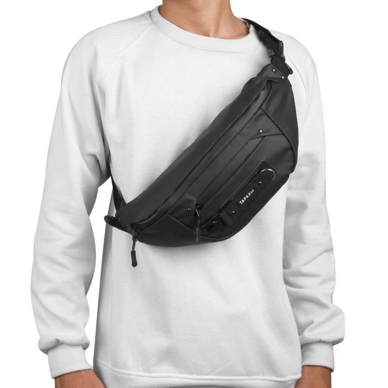 Saka Tas Waistbag Pria Waterproof Premium