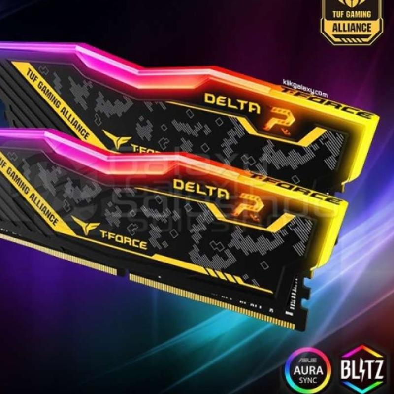 Jual TEAM DELTA TUF RGB DDR4 32GB kit PC25600 3200Mhz 2X16GB