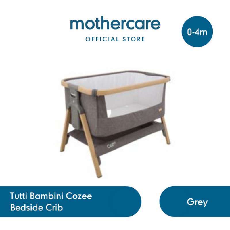Promo Tutti Bambini Cozee Bedside Crib Oak And Charcoal Diskon 20 Di Seller Luarbiasa Shop Harapan Jaya Kota Bekasi Blibli