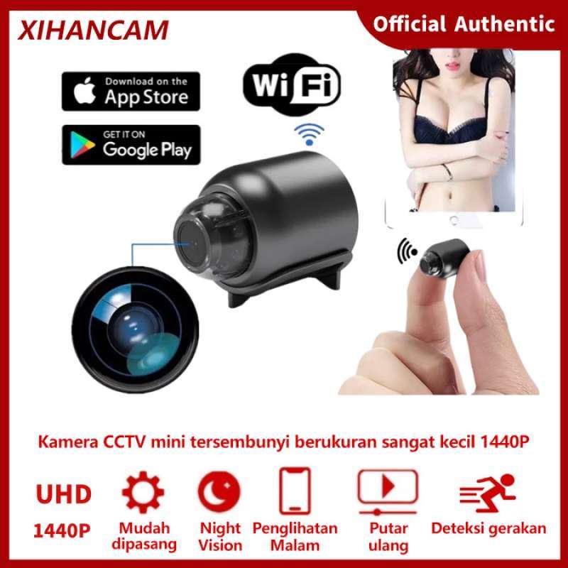 Xihancam Spy Camera Cctv Mini Tersembunyi 3Mp Hidden Kamera Cctv Wifi Terbaru