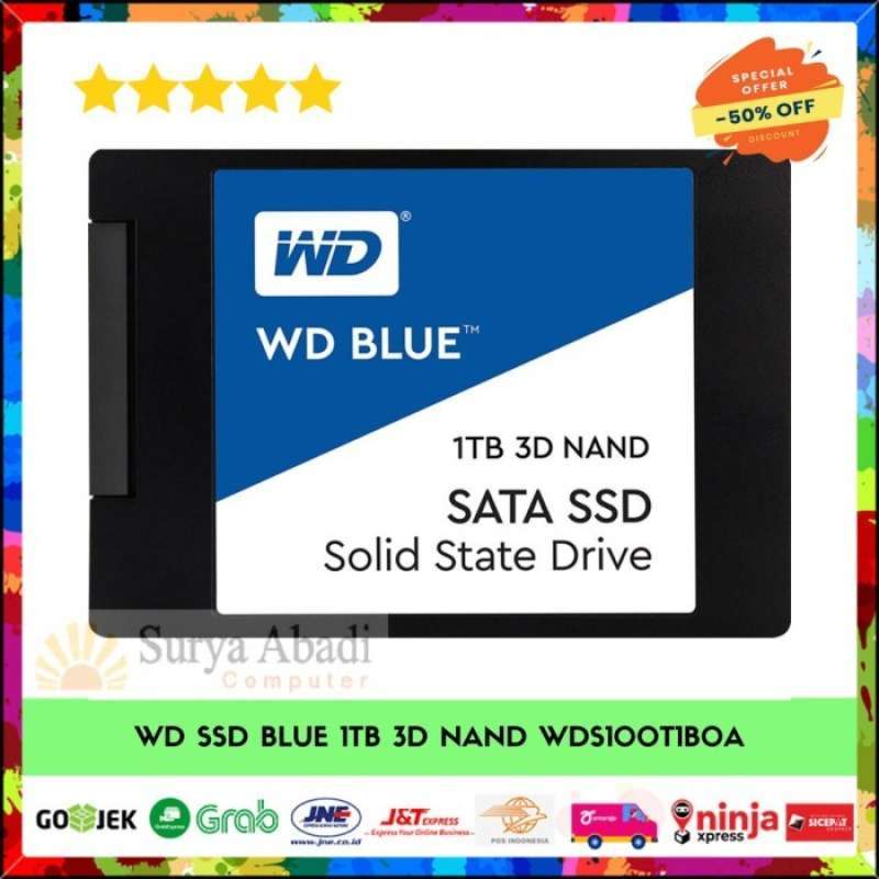 Promo Wd Ssd Blue 1tb Garansi 3 Tahun Wds100t1b0a Diskon 23 Di Seller Gigaba Store Kalibata Kota Jakarta Selatan Blibli