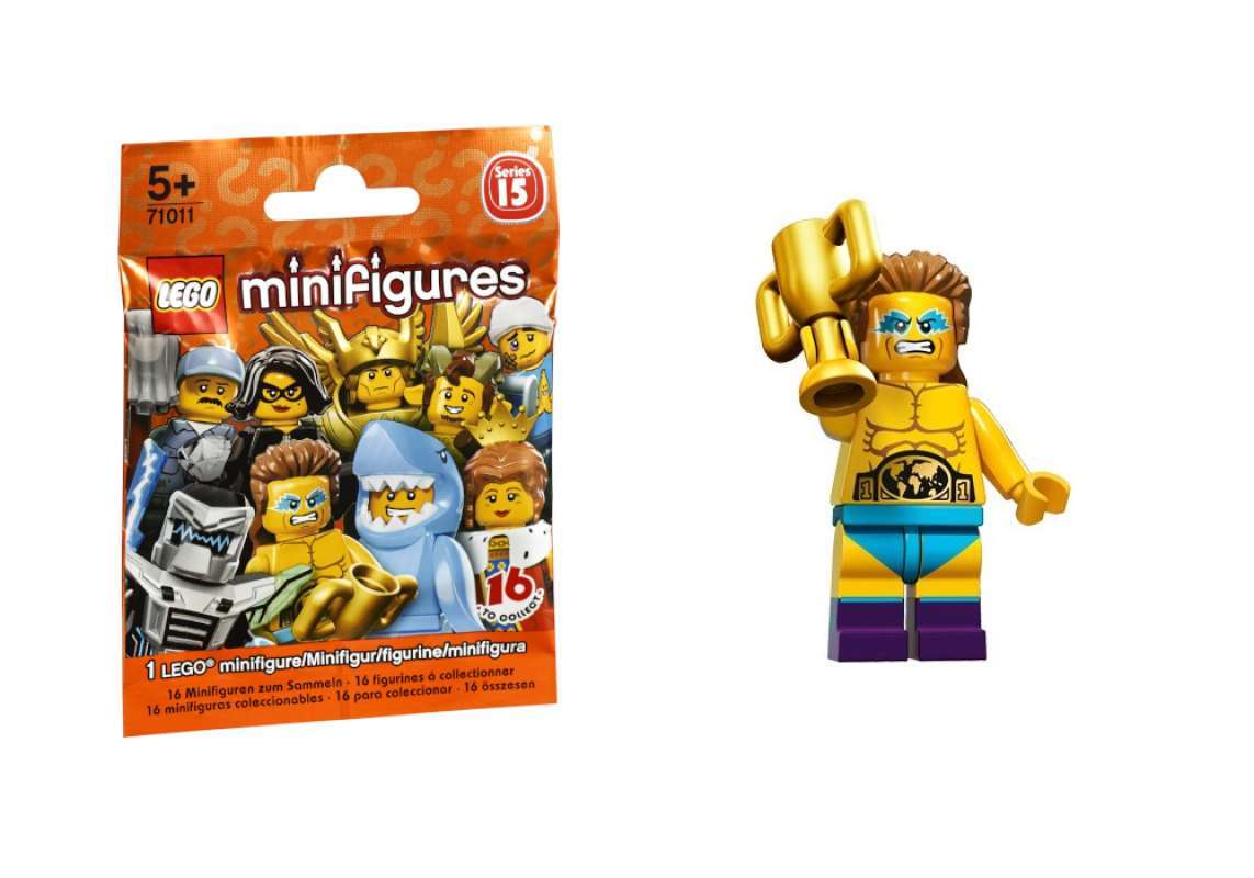 Jual [lego] Minifigure Series 15 Wrestling Champion (misp) Di