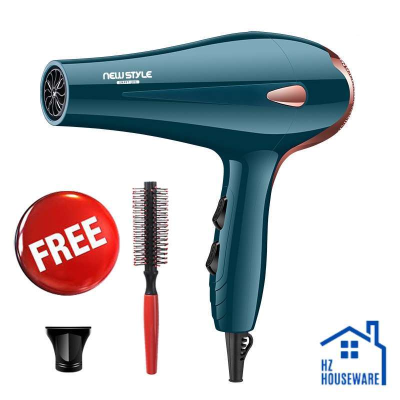 Promo Newstyle Hair Dryer A15 Pengering Rambut Ion Negative