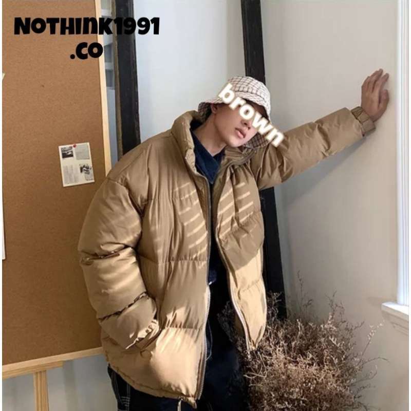 NOTHINK1991 JAKET PUFFER PRIA WANITA MANTEL TEBAL MUSIM DINGIN WINTER  HANGAT SHERPA FLUFFY