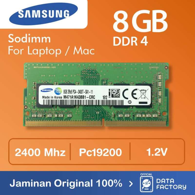 Laptop Memory Ram Ram Laptop Samsung 8gb Ddr4 2400mhz Samsung 8gb