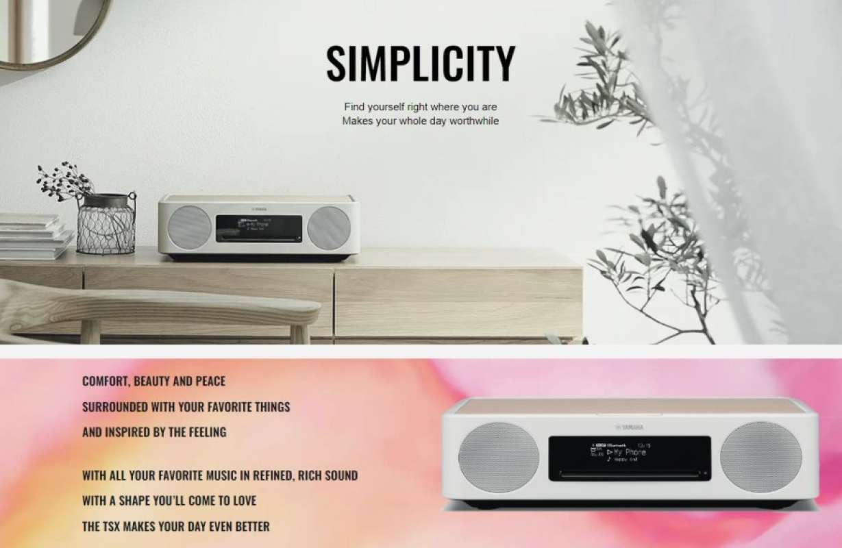 ヤマハ(YAMAHA) TSX-B237(MN) デスクトップオーディオ CD/USB/FMラジオ