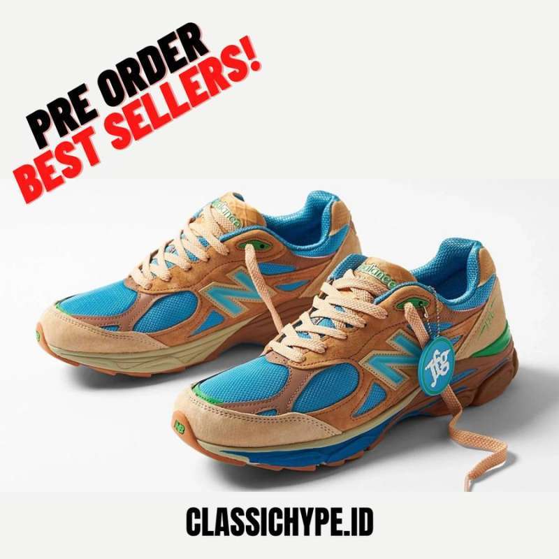 Jual JOE FRESHGOODS X NEW BALANCE 990 V3 OUTSIDE CLOTHES 42.5 di