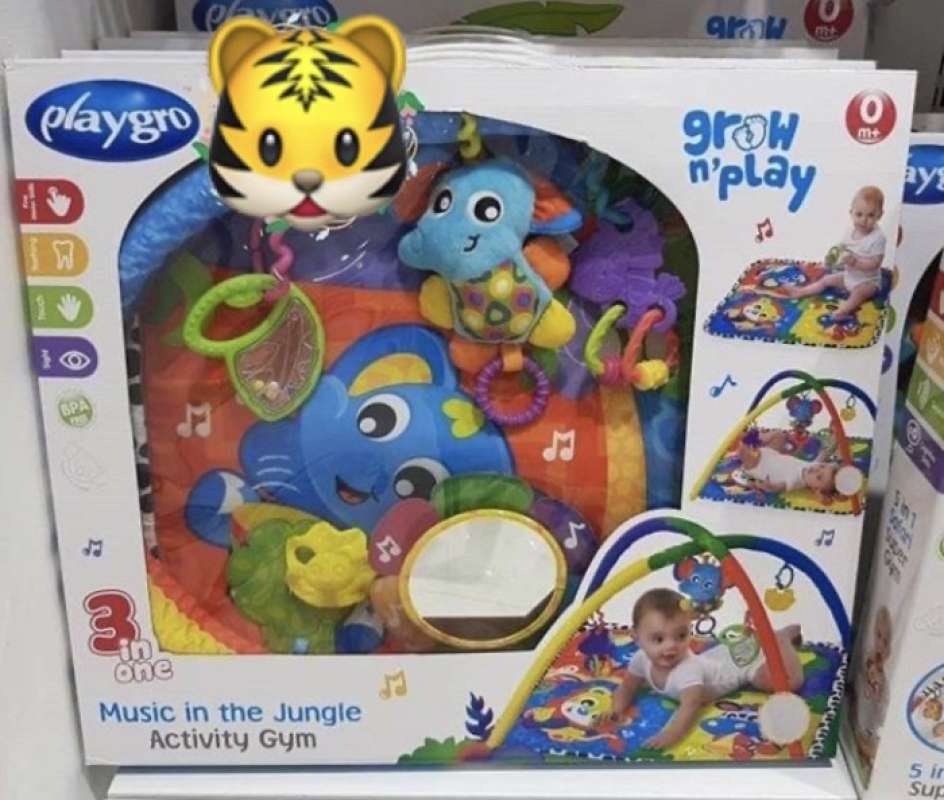 Music in the hot sale jungle activity gym