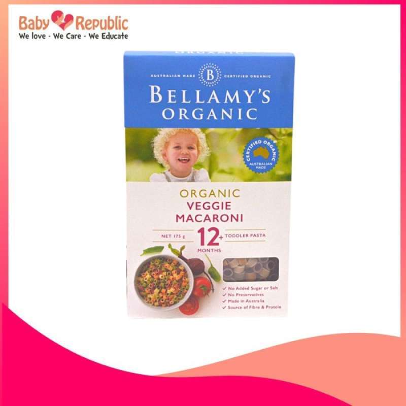 Bellamy's organic shop vegie macaroni