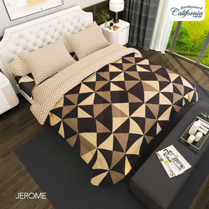 Jual CALIFORNIA Bed Cover King Fitted 180x200 Jerome di Seller My