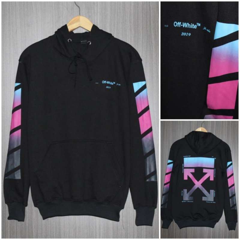 Hoodie off cheap white harga
