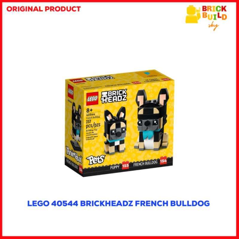 Promo Lego 40544 Brickheadz French Bulldog Diskon 23% di Seller Venomancer  store - Tegal Alur, Kota Jakarta Barat