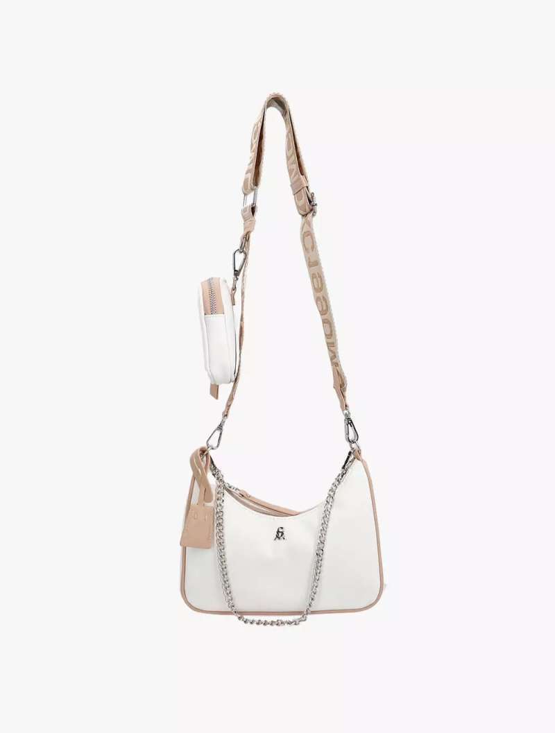 Steve Madden Bvital-s cross body bag with chain strap in tan