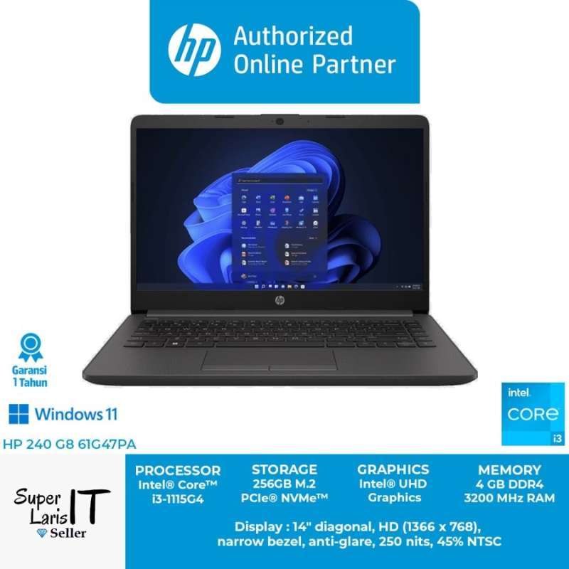 Harga laptop hp discount core i3 ram 8gb