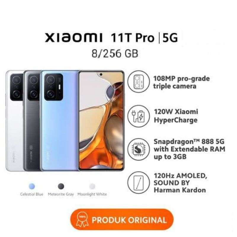 Xiaomi 11T Pro Gray 8GB RAM 128GB ROM - スマートフォン/携帯電話