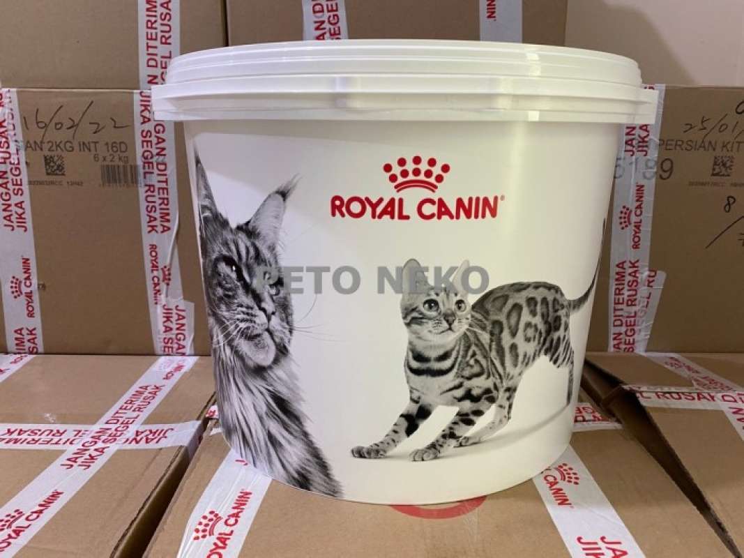 Royal canin container sale