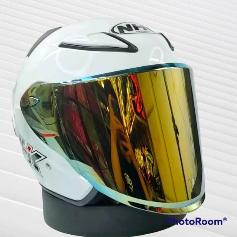 Promo Kaca Visor Nhk R6 R 6 Flat Venom Iridium Silver Blue Gold