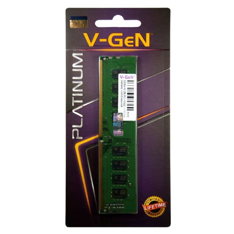 Promo Ram Vgen Ddr4 8gb Pc17000 2133mhz V gen Memory Pc Longdimm Platinum Diskon 23 Di Seller Xixistore Kebon Kacang Kota Jakarta Pusat Blibli