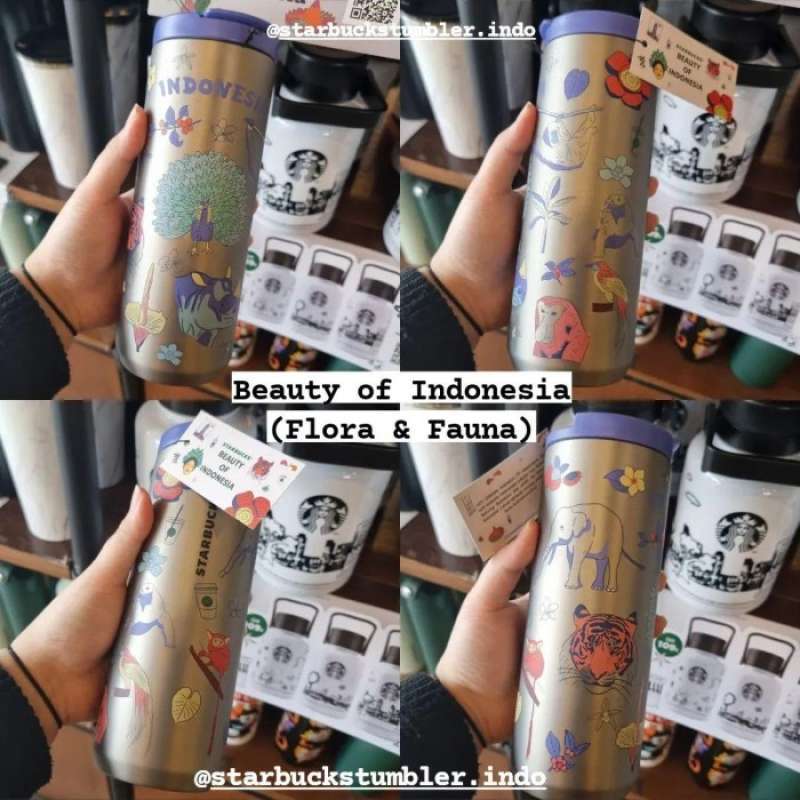 Promo Baru Starbucks Beauty Of Indonesia Tumbler Stainless Bottle