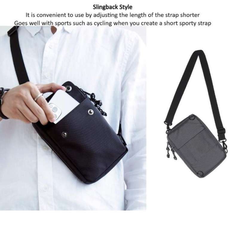 Pouch deals with strap