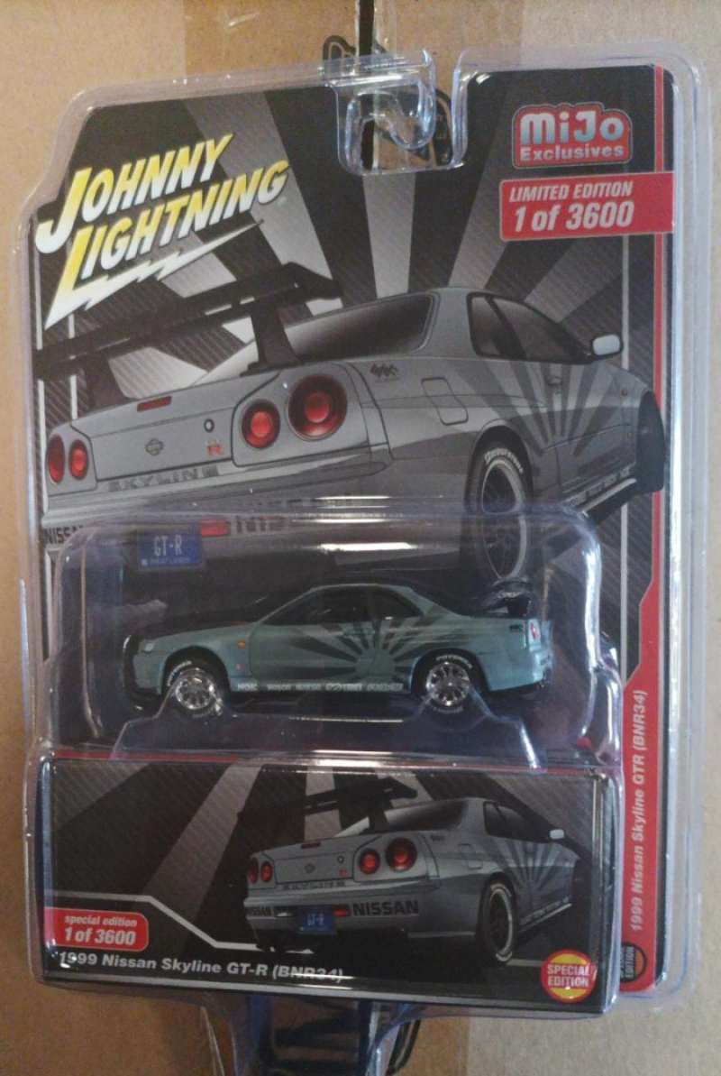 Jual Johnny Lightning 1999 Nissan Skyline Gt-r (bnr34) - Jlcp7418