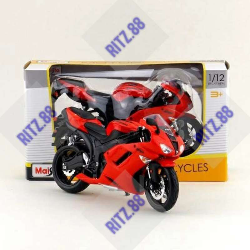 Jual Diecast Miniatur Motor Maisto Kawasaki Zx-6r 1/12 Di Seller Exana  Store - Kalibata, Kota Jakarta Selatan | Blibli