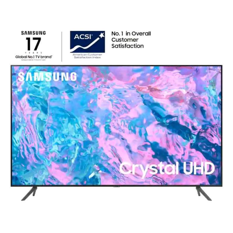 SAMSUNG 65CU7000 LED TV 65 inch Smart Digital Crystal 4K UHD TV  UA65AU7000KXXD