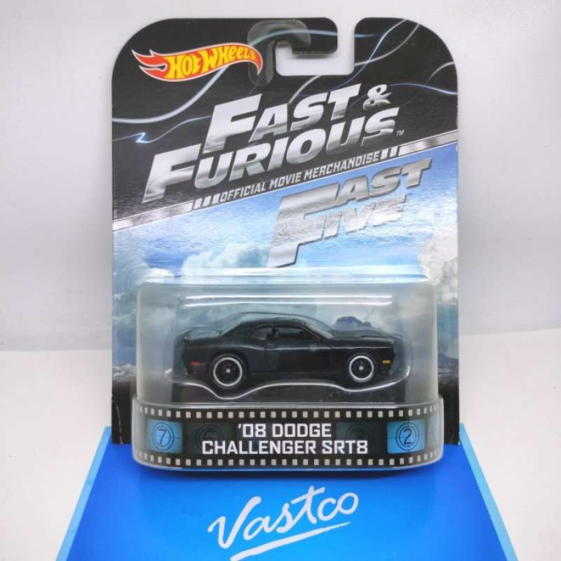 Promo Hot Wheels Fast Five Furious 08 Dodge Challenger Srt8