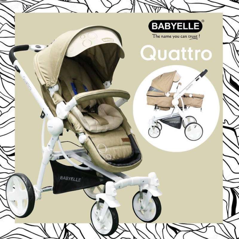 STROLLER BABYELLE QUATTRO Beige