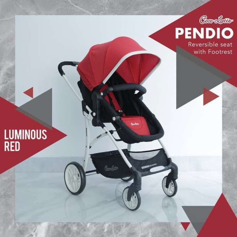 Promo stroller kereta dorong bayi Cocolatte CB 201 SN Pendio red
