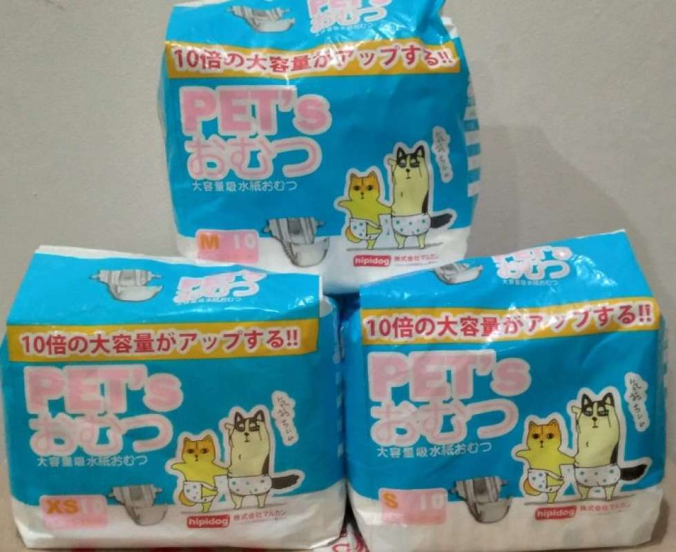 Daiso dog diapers top