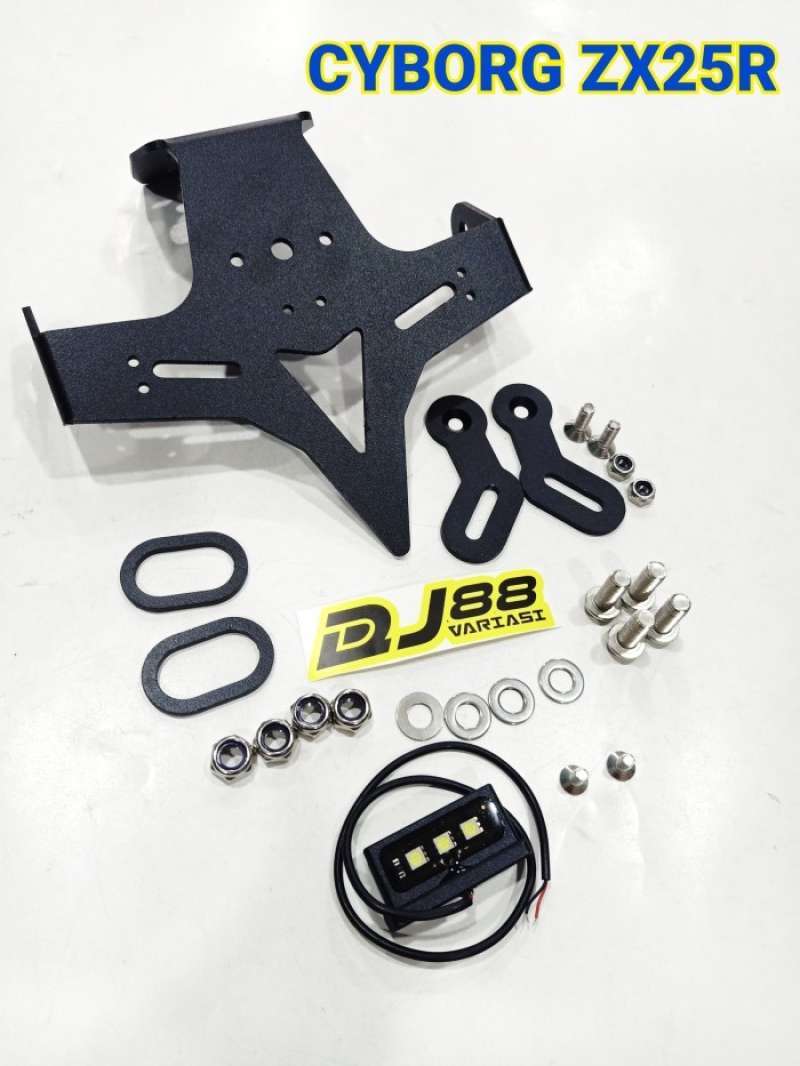 Jual Dudukan Plat Zx25r Belakang Tail Tidy Zx-25r Breket Plat Nopol Cyborg  Di Seller Nissaku Store - Kalibata, Kota Jakarta Selatan | Blibli